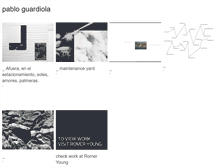 Tablet Screenshot of pabloguardiola.com